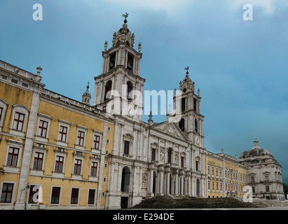 Der Nationalpalast Mafra, Portugal Stockfoto