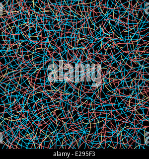 Hintergrund der dünne Linien Vektor Stockfoto