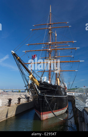 Königliche Forschung Schiff RRS Discovery in Dundee Stockfoto