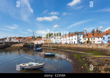 St Monans Hafen in der East Neuk of Fife Stockfoto