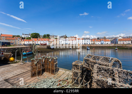 Der Hafen von St. Monans in der East Neuk of Fife Stockfoto