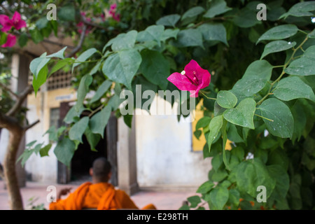 Wat Langka, ein buddhistischer Tempel befindet sich in Phnom Penh, Kambodscha Stockfoto