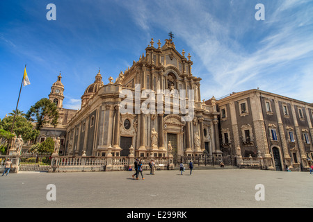 Agata Kathedrale in Catania Stockfoto
