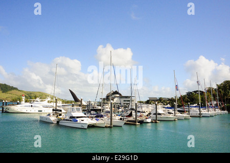 Marina & Yacht Club, Hamilton Island Stockfoto