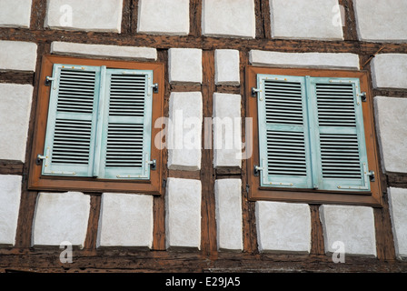 Fachwerkhaus, Elsass, Frankreich Stockfoto