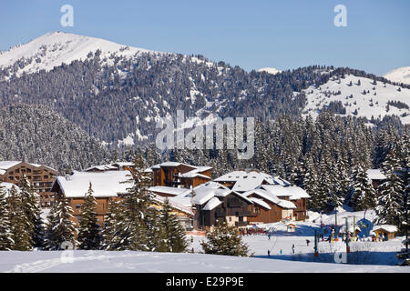 Frankreich, Haute Savoie, Praz de Lys Stockfoto