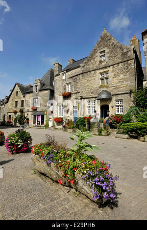 Frankreich, Morbihan, Rochefort En Terre, gekennzeichnet Les Plus Beaux Dörfer de France (The Most Beautiful Dörfer Frankreichs), Ort Stockfoto