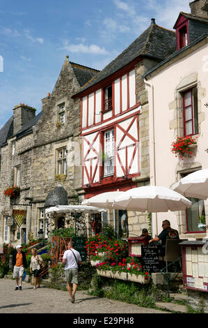 Frankreich, Morbihan, Rochefort En Terre, gekennzeichnet Les Plus Beaux Dörfer de France (The Most Beautiful Dörfer Frankreichs), Ort Stockfoto