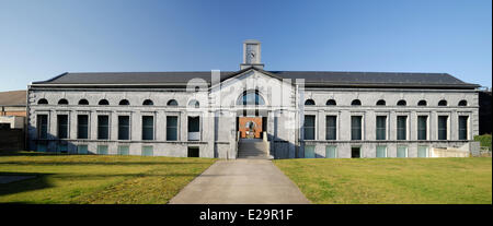 Belgien, Wallonie, Hainaut, Hornu, Le Grand Hornu, großen Bergbaugebiet, Weltkulturerbe der UNESCO, Museum für zeitgenössische Stockfoto