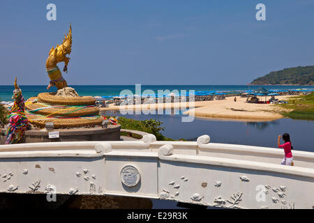 Thailand, Phuket Provinz Phuket, Strand von Karon Stockfoto