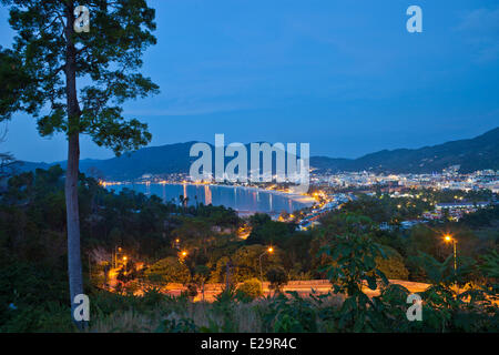 Thailand, Phuket Provinz Phuket, der Strand von Patong Stockfoto