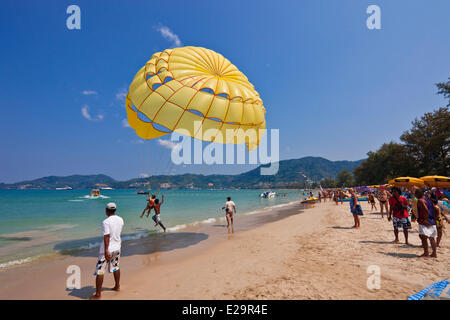 Thailand, Phuket Provinz Phuket, der Strand von Patong Stockfoto