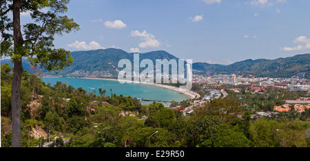 Thailand, Phuket Provinz Phuket, der Strand von Patong Stockfoto