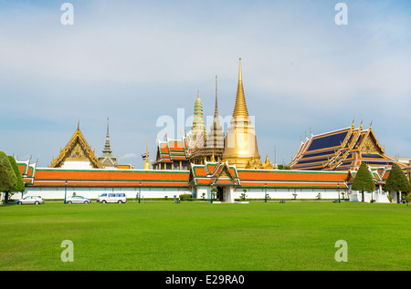 Großer Palast und Tempel des Smaragd-Buddha Komplex in Bangkok, Thailand Stockfoto