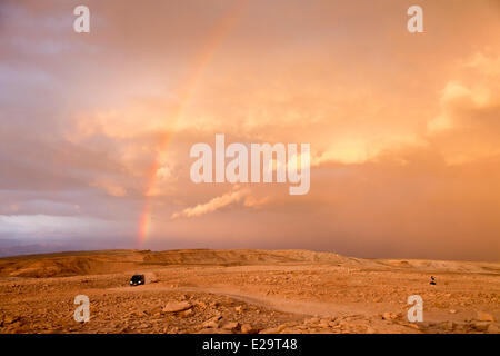 Chile, Antofagasta Region, Atacama-Wüste, San Pedro de Atacama, Tal des Mondes Stockfoto