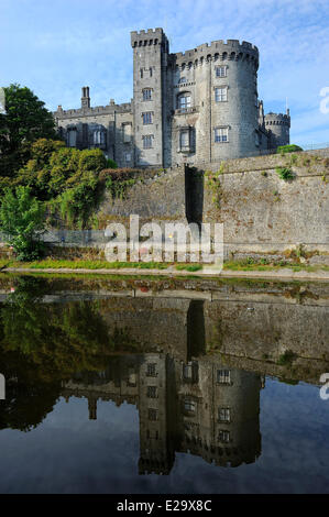 Irland, Grafschaft Kilkenny, Kilkenny, Burg und Nore Fluss Stockfoto