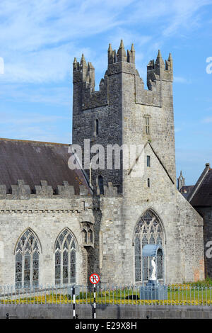 Irland, Grafschaft Kilkenny, Kilkenny, schwarzen Abtei (13-16 C) Stockfoto