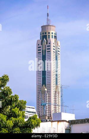 Baiyoke Sky Hotel in Bangkok, Thailand. Das höchste Gebäude in Thailand. Stockfoto