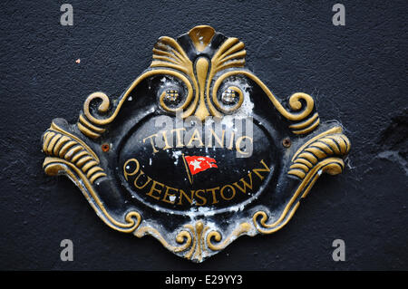Irland, Cork County, Hafenstadt Cobh, Titanic Museum Stockfoto