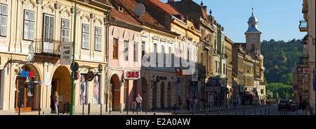 Rumänien, Siebenbürgen, Brasov, Strada Mureşenilor Stockfoto