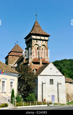 Rumänien, Siebenbürgen, Dorf und Zitadelle von Valea Viilor, Teil der Dörfer mit Kirchenburgen in Siebenbürgen, Denkmalschutz Stockfoto