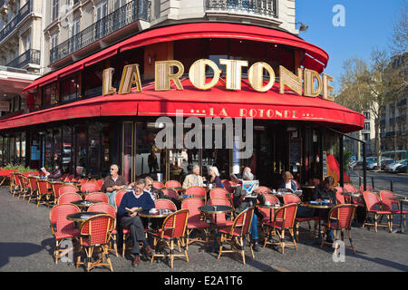 Frankreich, Paris, Großraums, das Café La Rotonde Stockfoto