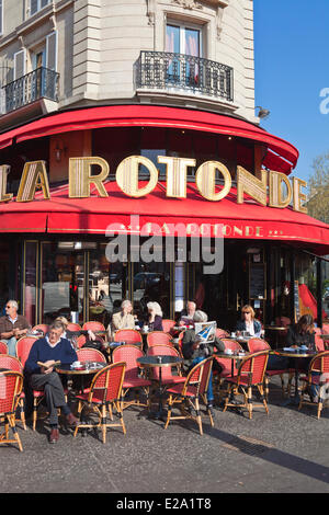 Frankreich, Paris, Großraums, das Café La Rotonde Stockfoto
