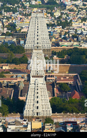 Indien, Tamil Nadu, Tiruvannamalai, Arunachaleswar Staatstempel Stockfoto