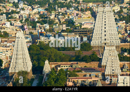 Indien, Tamil Nadu, Tiruvannamalai, Arunachaleswar Staatstempel Stockfoto