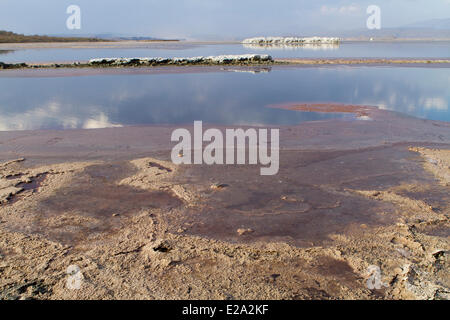 Kenia, Rift Valley, Lake Magadi soda Stockfoto