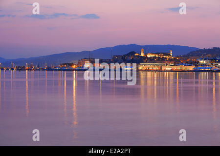 Frankreich, Alpes Maritimes, Cannes, Le Suquet Bezirk Stockfoto