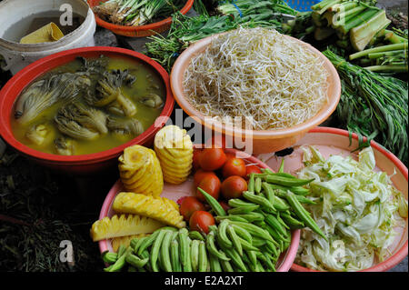 Vietnam, Provinz Vinh Long, Mekong-Delta, Vinh Long, Markt Stockfoto