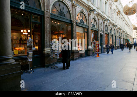 Belgien, Brüssel, Royals Galerien von St-Hubert Stockfoto