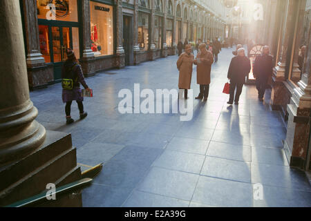 Belgien, Brüssel, Royals Galerien von St-Hubert Stockfoto