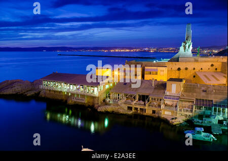 Kulturhauptstadt Europas 2013 Vallon des Auffes, Marseille, Bouches-du-Rhône, Frankreich Stockfoto