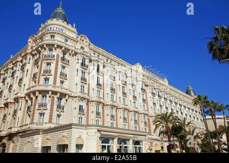 Frankreich, Alpes Maritimes, Cannes, Hotel Carlton, obligatorische Erwähnung Stockfoto