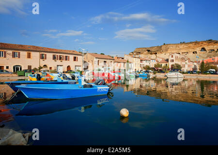 Bouches-du-Rhône, Frankreich Saint Chamas, port Stockfoto