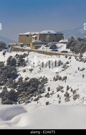 Frankreich, Savoyen, Maurienne-Tal, Parc National De La Vanoise (Nationalpark Vanoise), Aussois, Fort Marie Christine Stockfoto