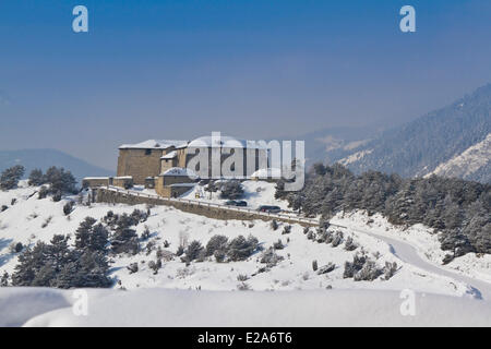 Frankreich, Savoyen, Maurienne-Tal, Parc National De La Vanoise (Nationalpark Vanoise), Aussois, Fort Marie Christine Stockfoto