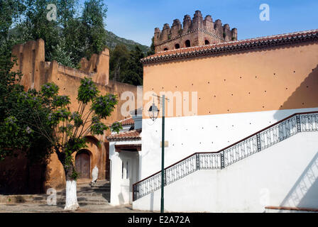 Marokko, Rif-Region, Chefchaouen (Chaouen), quadratische Outa El Hammam Stockfoto