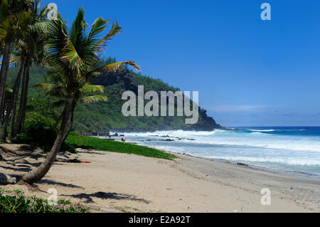 Frankreich, Ile De La Réunion (französische Übersee-Departement), Südküste, Grande Anse beach Stockfoto