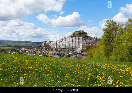 Frankreich, Aveyron, die Causses und Cevennen, mediterrane Agro pastorale Kulturlandschaft, als Weltkulturerbe durch Stockfoto