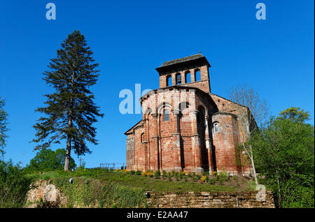 Frankreich, Aveyron, Lot-Tal, Espalion, stoppen auf der Route von Compostela, Weltkulturerbe der UNESCO, romanische Perse Stockfoto