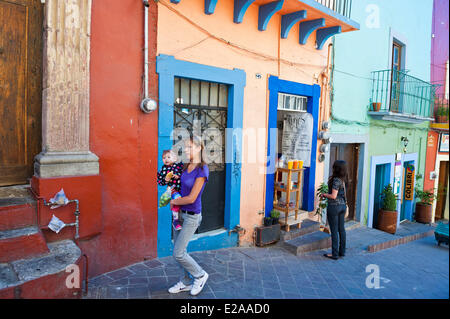 Mexiko, Guanajuato Zustand, Guanajuato, Weltkulturerbe der UNESCO Stockfoto