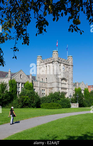 Kanada, Provinz Quebec, Montreal, Westmount, das Rathaus aus dem Jahr 1922, Fußgängerzone Stockfoto