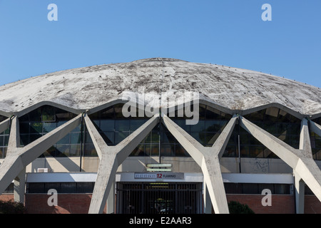 Der Palazzetto Dello Sport indoor Arena, Piazza Apollodoro, Rom, Italien Stockfoto