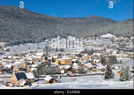 Frankreich, Isere, Parc Naturel Regional du Vercors (natürlichen regionalen Park von Vercors), das Dorf Autrans Stockfoto