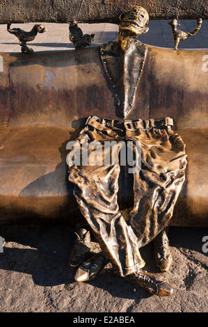 Mexiko, Jalisco state, Guadalajara, dem historischen Zentrum, dem Platz vor dem Instituto Cultural de Cabanas Stockfoto
