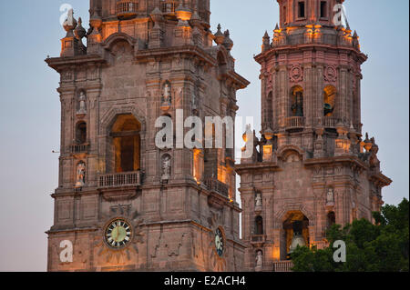 Mexiko, Michoacan Zustand, Morelia, Weltkulturerbe der UNESCO, Kathedrale aus dem 17. Jahrhundert Stockfoto