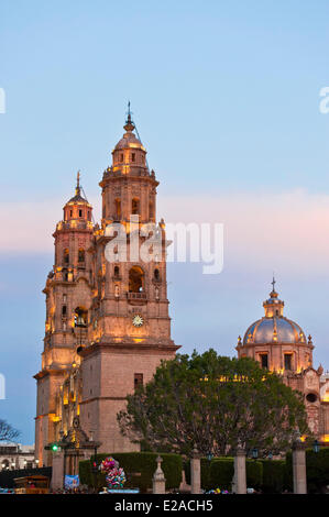 Mexiko, Michoacan Zustand, Morelia, Weltkulturerbe der UNESCO, Kathedrale aus dem 17. Jahrhundert Stockfoto